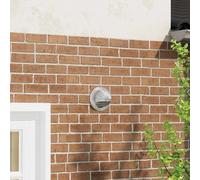 Vidaxl Couvre-Vent Air 2 Pcs Argent 150 Mm Acier Inoxydable