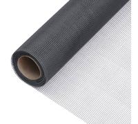 Vidaxl ?Cran En Treillis Fibre De Verre 112x1000 Cm Gris Gris