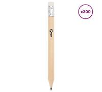 Vidaxl Crayons Hb Ø 0,7 X 10 Cm Naturel Bois De Peuplier Solide