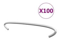 vidaXL Gabionhaken 100 st 15 cm gegalvaniseerd staal145618 G