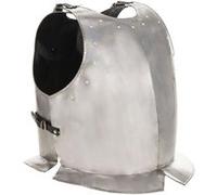 vidaXL Cuirasse d'armure corporelle chevalier médiéval Argenté Acier Argent