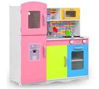 vidaXL Cuisine jouet pour enfants en MDF 80x30x85 cm Multicolore