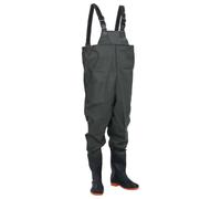 vidaXL Cuissard avec bottes Réglable Polyester enduit de PVC Cuissardes Pêche