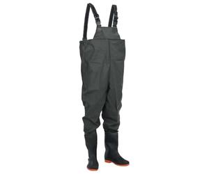 vidaXL Cuissard avec bottes Réglable Polyester enduit de PVC Cuissardes Pêche