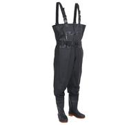 Vidaxl Cuissardes Avec Bottes Et Ceinture Noir Taille 44