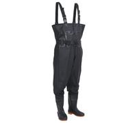 Vidaxl Cuissardes Avec Bottes Et Ceinture Noir Taille 45