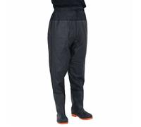 vidaXL Cuissardes en PVC noir Taille 38-46