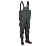 vidaXL Cuissardes avec bottes noir taille 38-46 PVC 41