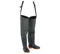 vidaXL Cuissardes en PVC vert foncé – Taille 38-46 (44)