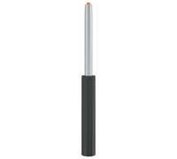 vidaXL Cylindre à gaz de chaise de bureau Noir 18,5 cm Fer