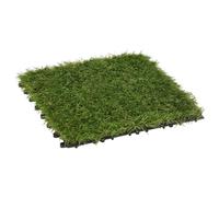 vidaXL Dalles de gazon synthétique 11 pcs. Vert 30x30 cm