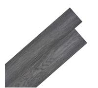 vidaXL Dalles de plancher PVC autoadhésif 5,02 m² 2 mm noir et blanc 245175