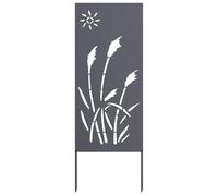 vidaXL Déco Murale extérieure - Art de Jardin, décor de clôture, œuvre d'art pour l'extérieur, Ornement de terrasse, résistant aux intempéries, amélioration esthétique, Panneau déco, Embellissement.