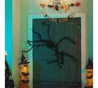 Vidaxl Décoration Araignée Halloween Réglable 3 Pcs Noir 200 Cm