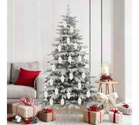 vidaXL Décoration de l'arbre de Noël 40 pcs Champagne, Ornement de Noël Traditionnel, Boule Festive, déco Moderne, Charme pour Sapin
