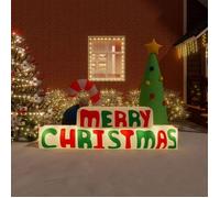 vidaXL Décoration gonflable avec LED Décoration de Noël Ornement de Vacances Décoration de Fête Ornement de Jardin Extérieur 345296