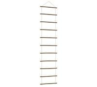 vidaXL Décoration murale en forme d'échelle 50x200 cm branche naturelle