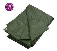 vidaXL Bâche 180 g/m² 8x10 m Vert PEHD