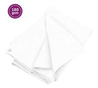 vidaXL Dekzeil 180 g/mÂ² 8x8 m HDPE wit151590 Blanc G