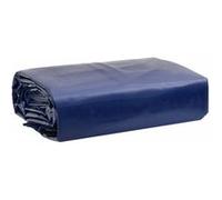 vidaXL Bâche, Couverture de Toit Résistante aux UV, Bâche de Protection pour Meuble de Jardin Remorque Voiture Extérieur, Bleu 1x2,5 m 650 g/m² Bleu