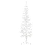 vidaXL Demi Sapin de Noël Artificiel Mince avec Support Arbre de Noël Décoration de Vacances Ornement de Fête Salon 344564