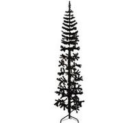 vidaXL Demi sapin de Noël artificiel mince avec support Modèle 344577