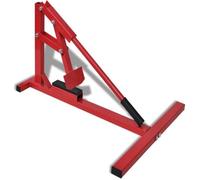 vidaXL Démonte-pneu moto professionnel – Décolleur pour pneu moto – Rouge