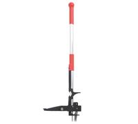 Vidaxl Désherbant Rouge Et Argenté 99,5 Cm Aluminium Anodisé