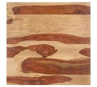 Bois de Manguier Solide Dessus de Table 25-27 mm 70x60 cm Remplacement vidaXL
