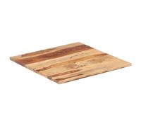 vidaXL Dessus de 1560 Bois solide 25-27 mm 80x80 cm