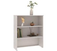 Dessus de buffet HAMAR Blanc 85x35x100 cm Bois de pin massif