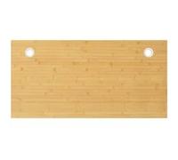 vidaXL Dessus de bureau 100x50x2,5 cm bambou G