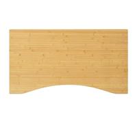 vidaXL Dessus de bureau 100x60x4 cm bambou, dessus de table à manger, dessus de bureau de remplacement, dessus de bureau en bambou