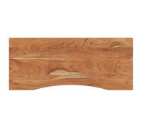 vidaXL Dessus de bureau rectangulaire 110×50×2,5 cm Bois massif Acacia