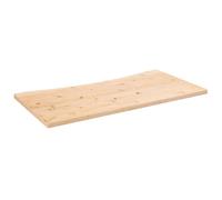Vidaxl Dessus De Bureau 110x55x2,5 Cm Bois Massif De Pin Multicolore