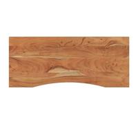 vidaXL Dessus de bureau Plateau de table 120x50x2,5 cm Rectangulaire Bois massif Acacia