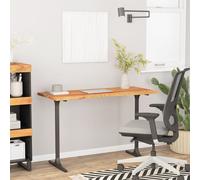 Vidaxl Dessus De Bureau 120x50x2,5 Cm Rectangulaire Bois Massif Acacia Multicolore