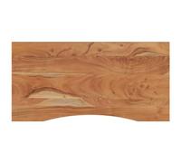 vidaXL Dessus de Bureau 120x60x2,5 cm rectangulaire Bois Massif Acacia