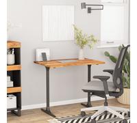 Dessus de bureau 90x50x2,5cm rectangulaire bois massif d'acacia 370163