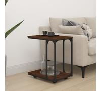 vidaXL Dessus de bureau avec courbe 110x50x2,5 cm manguier massif brut 370210