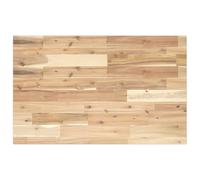Vidaxl Dessus De Meuble De Salle De Bain Non Traité Bois D'acacia Marron