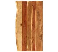 vidaXL Dessus de Meuble-lavabo de Salle de Bain Acacia 100x52x3,8 cm