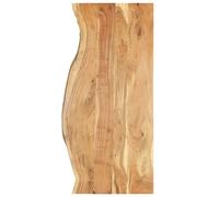 Vidaxl Dessus De Meuble-Lavabo De Salle De Bain Acacia 140x52x2,5 Cm