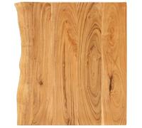 vidaXL Dessus de meuble-lavabo de salle de bain Acacia 58x52x2,5 cm 286317