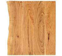 vidaXL Dessus de meuble-lavabo Acacia 80 x 52 x 2,5 cm