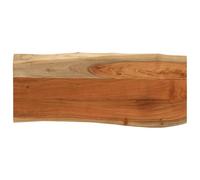 Vidaxl Dessus De Table 100x40x3,8 Cm Rectangulaire Bois Massif Acacia Multicolore