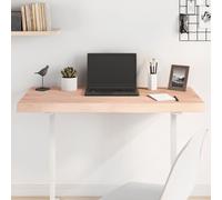 Dessus de bureau marron foncé 100x60x2 cm bois chêne traité vidaXL