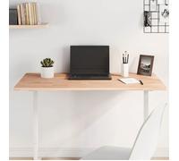 vidaXL Dessus de table / Plateau de bureau Rectangulaire Bois massif de hêtre 100 x 60 x 1,5 cm