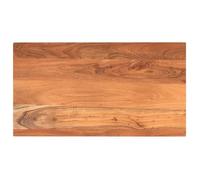 Dessus de Table Plateau Planche Meuble Remplacement Bois Massif d'Acacia vidaXL