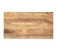 vidaXL Dessus de table rectangulaire 100x60x2,5 cm bois massif manguier multicolore